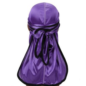 Durag Homme Violet