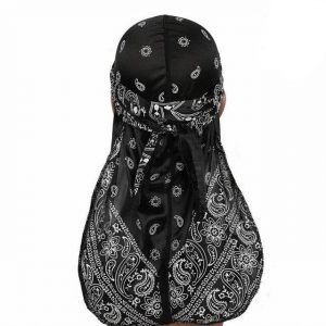 Durag Bandana Noir