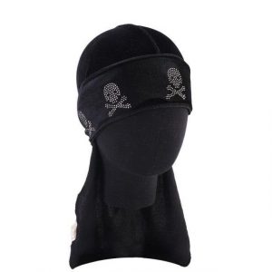 Durag Velours Black Pirate